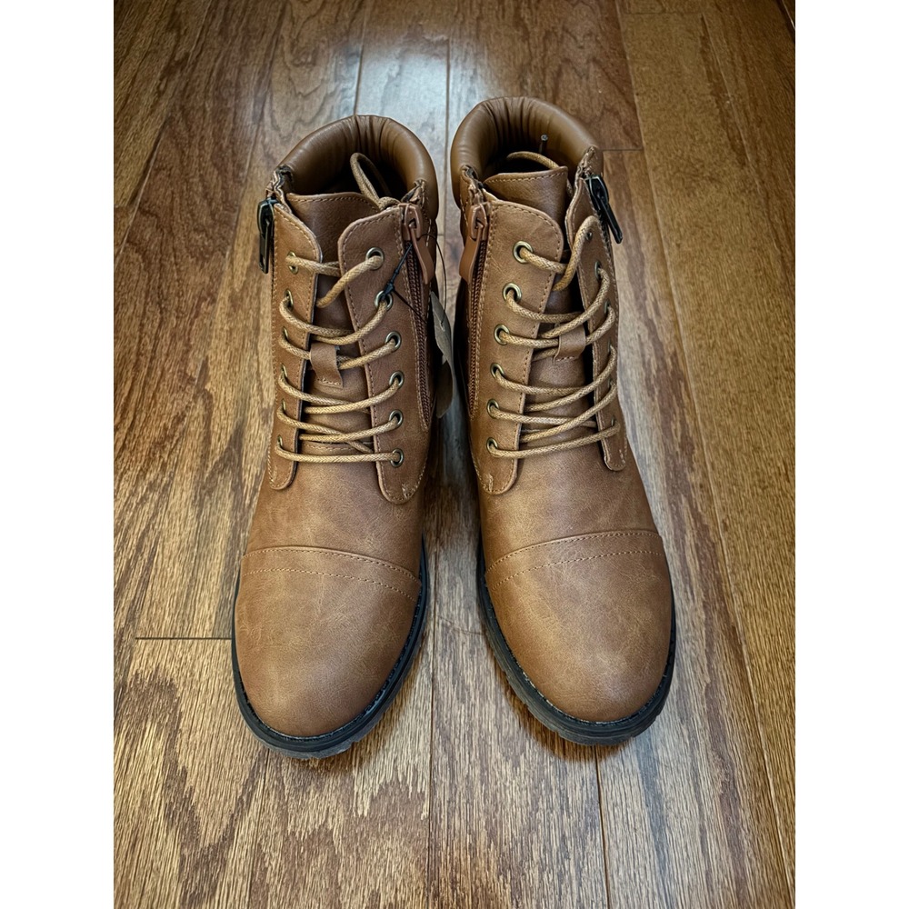 Vepose Brown Ankle Boots Size 8.5, new with tag‎